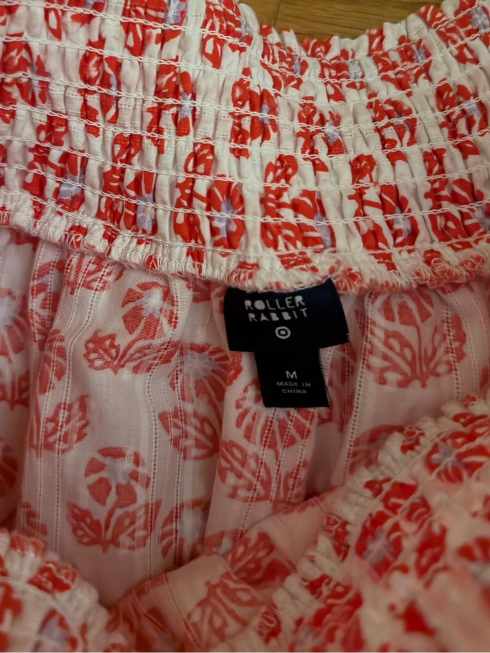 Roller Rabbit x Target Pink Printed Ruffle Skirt (Size M) - Picture 3 of 3